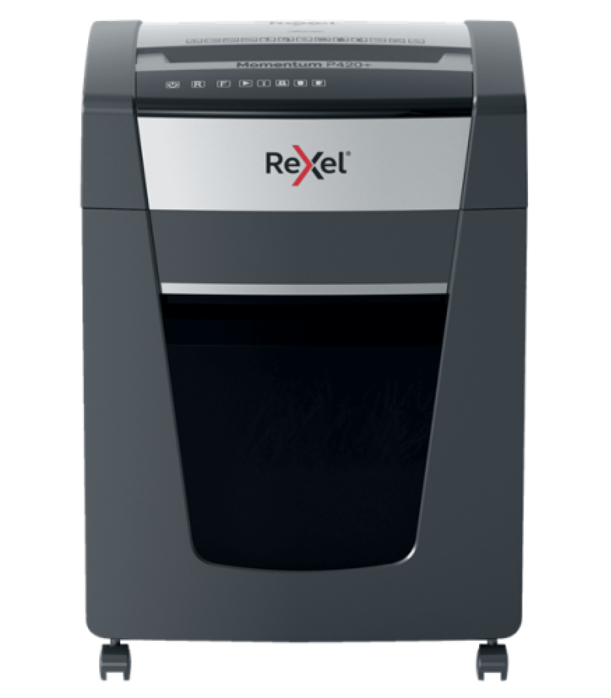 Rexel P420+ triturador de papel Corte cruzado 55 dB Negro
