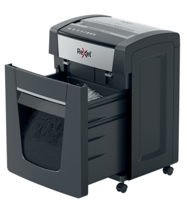 Rexel P420+ triturador de papel Corte cruzado 55 dB Negro