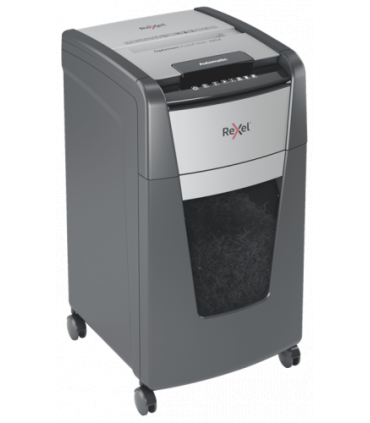 Rexel Optimum AutoFeed+ 225X triturador de papel Corte cruzado 55 dB 23 cm Negro, Gris