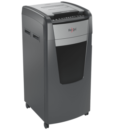 Rexel AutoFeed+ 600M triturador de papel Microcorte 55 dB 23 cm Negro, Gris