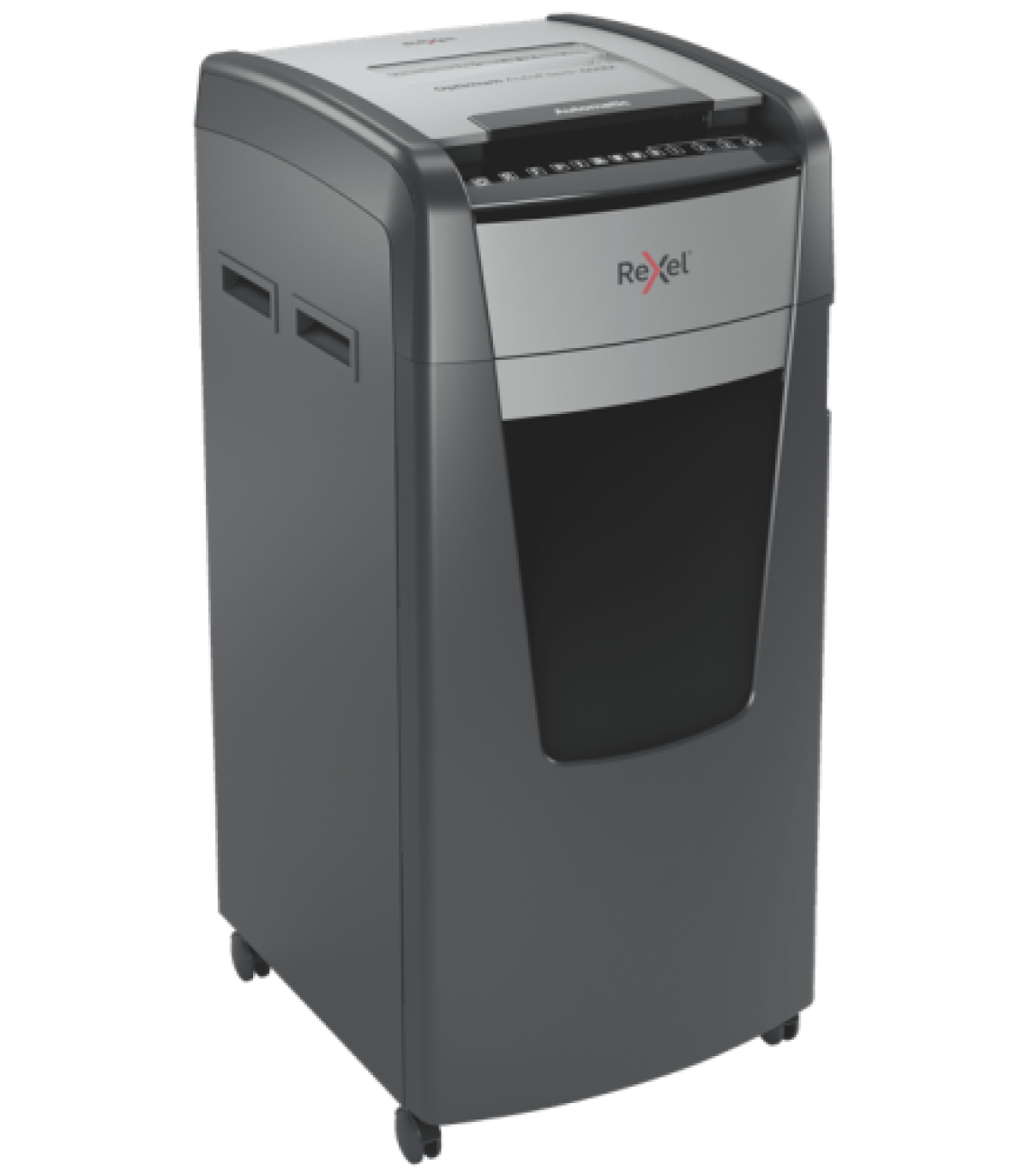 Rexel AutoFeed+ 600M triturador de papel Microcorte 55 dB 23 cm Negro, Gris