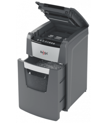 Rexel Optimum AutoFeed+ 150X A triturador de papel Corte cruzado 55 dB 22 cm Negro, Gris