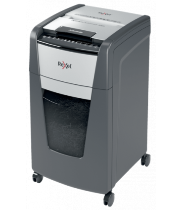 Rexel Optimum AutoFeed+ 300X triturador de papel Corte cruzado 55 dB 23 cm Negro, Plata