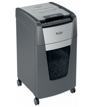 Rexel Optimum AutoFeed+ 300X triturador de papel Corte cruzado 55 dB 23 cm Negro, Plata