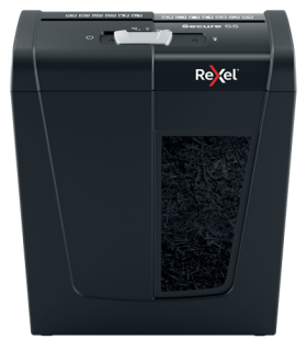 Rexel Secure S5 triturador de papel Corte en tiras 70 dB Negro