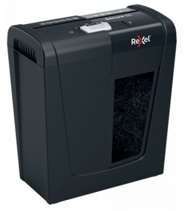 Rexel Secure S5 triturador de papel Corte en tiras 70 dB Negro