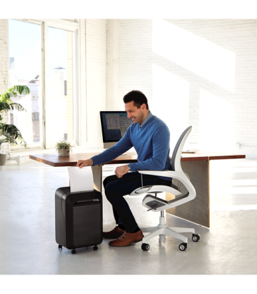 DESTRUCTORA FELLOWES LX-210 MINICORTE NEGRA FELLOWES 5502501