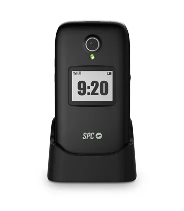 SPC Polaris Telefono Movil 4G con Pantallas Principal 2.8" Exterior 1.4" y Tapa - Camara, Radio FM, Linterna - Manos Libres - Co