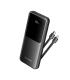Vention Power Bank 10.000mAh - Multiples interfaces USB - Carga rapida - Salida total 3A - Color Negro