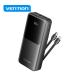 Vention Power Bank 20.000mAh - Multiples Interfaces - Alta Capacidad de Carga - Salida Total 3A - Color Negro