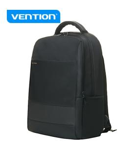 Vention Mochila Impermeable para Portatil - Tejido Oxford - Compartimento 15.6" - Capacidad 20L - Color Negro