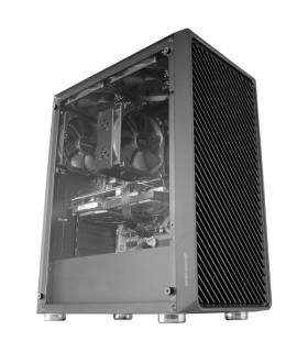 Mars Gaming MC-3000 Caja Aerodinamica - 4 Ventiladores FDB Silenciosos - Soporte para 6 Ventiladores - Amplio Espacio Interno ..