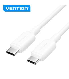 Vention Cable USB - Niquelado - 60W - 3A - Color Blanco