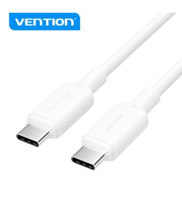 Vention Cable USB - Niquelado - 60W - 3A - Color Blanco