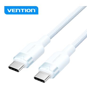 Vention Cable USB 2.0 - Niquelado - 60W - 3A - Color Azul