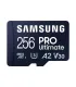 Samsung PRO Ultimate Tarjeta Micro SDXC 256GB UHS-I U3 A2 V30 con Adaptador SD
