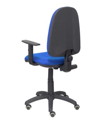 SILLA OFICINA OPERATIVA APOYABRAZOS REGULABLES AYNA AZUL PIQUERAS Y CRESPO 04CPBALI229B10RP