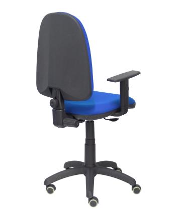 SILLA OFICINA OPERATIVA APOYABRAZOS REGULABLES AYNA AZUL PIQUERAS Y CRESPO 04CPBALI229B10RP