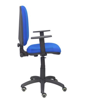 SILLA OFICINA OPERATIVA APOYABRAZOS REGULABLES AYNA AZUL PIQUERAS Y CRESPO 04CPBALI229B10RP