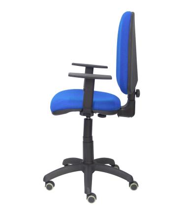 SILLA OFICINA OPERATIVA APOYABRAZOS REGULABLES AYNA AZUL PIQUERAS Y CRESPO 04CPBALI229B10RP