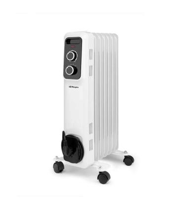 Orbegozo RS 1500 Radiador de Aceite Elegante y Potente - Potencia Maxima 1500W - 7 Elementos Calorificos - Proteccion contra Sob
