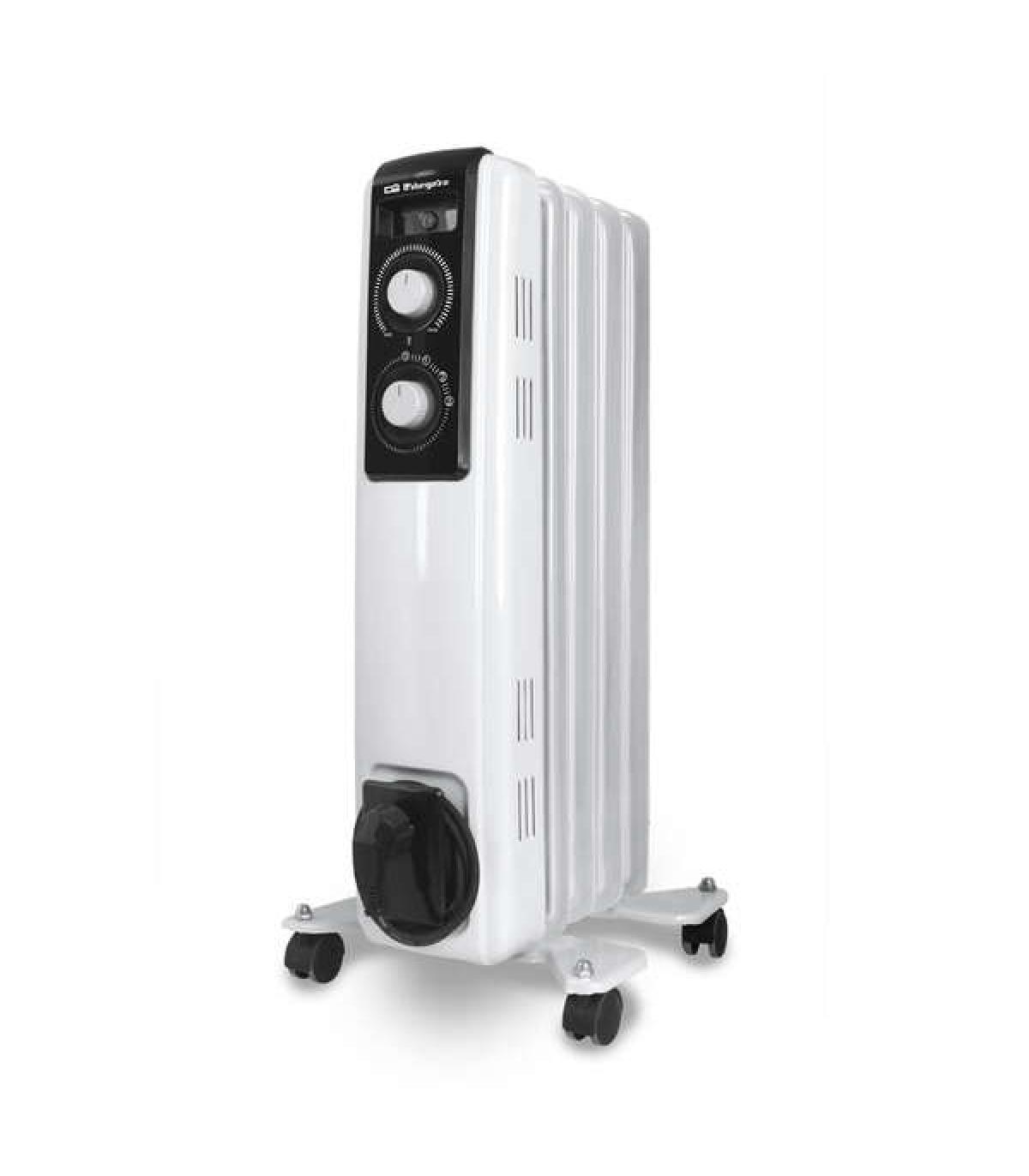 Orbegozo RF Radiador de Aceite Confort - Potencia Ajustable - Diseño Moderno - Facil de Transportar - Seguro y Silencioso