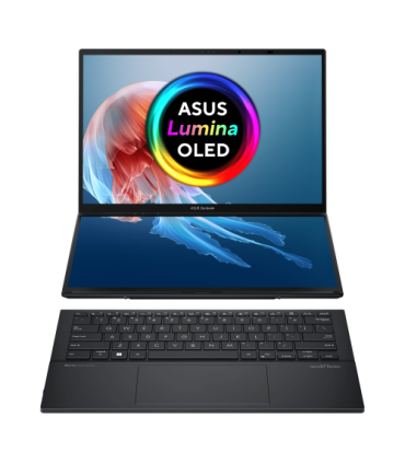 ASUS Zenbook Duo OLED UX8406MA-QL396W - Ordenador Portátil 14" WUXGA (Intel Core Ultra 9 185H, 32GB RAM, 1TB SSD, Arc Graphics..