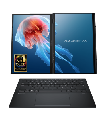 ASUS Zenbook Duo OLED UX8406MA-QL396W - Ordenador Portátil 14" WUXGA (Intel Core Ultra 9 185H, 32GB RAM, 1TB SSD, Arc Graphics..