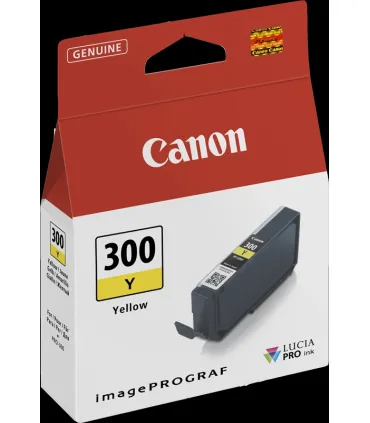 Canon PFI300 Amarillo Cartucho de Tinta Original - 4196C001/PFI300Y