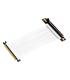 Aisens Cable de Extension Riser PCIe 4.0 x16 Flexible - Blindaje EMI - Longitud 17cm - Color Blanco