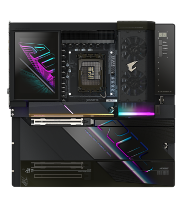 GIGABYTE Z890 AORUS XTREME AI TOP Placa Base - Compatible con CPUs Intel Core Ultra (Serie 2), VRM de 22+1+2 fases, hasta 9500MH