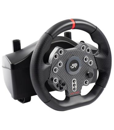FR-TEC Grand Chelem Racing Wheel MKll Juego de Volante de Carreras + Pedales + Palanca de Cambios - Cambio de Marchas Reforzado.