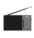 SPC Jetty Lite Radio Portatil Analogica FM/AM - Entrada Jack 3.5mm - Antena Telescopica - Alimentacion con Pilas - Color Negro/G