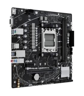 Asus Prime A620M-K Placa Base AMD AM5 2x DDR5 - HDMI, M.2, PCIe, 4x Sata III, USB 2.0, 3.2, RJ-45, VGA, Factor MicroATX