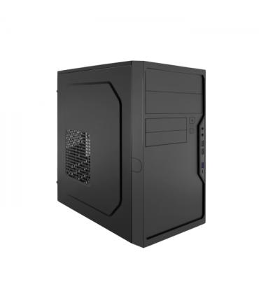 Coolbox M550 Caja Torre MicroATX - Tamaño Disco Soportado 3.5", 2.5" - USB-A 3.0, USB-C y Audio + Fuente de Alimentación
