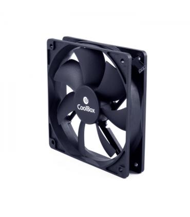 Coolbox VAU120 Ventilador 120mm - Velocidad Max. 1500rpm - Color Negro