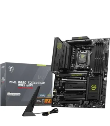 PLACA MSI MAG B850 TOMAHAWK MAX WIFI,AMD,AM5,B850,4DDR5,256GB,WIFI,ATX