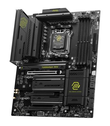 PLACA MSI MAG B850 TOMAHAWK MAX WIFI,AMD,AM5,B850,4DDR5,256GB,WIFI,ATX