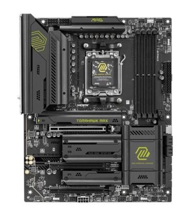 PLACA MSI MAG B850 TOMAHAWK MAX WIFI,AMD,AM5,B850,4DDR5,256GB,WIFI,ATX
