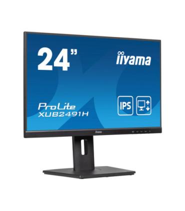 MONITOR IIYAMA 24", PANEL IPS, 100HZ, HDMI, DISPLAY PORTS. (NO ALTAVOCES). REGULABLE