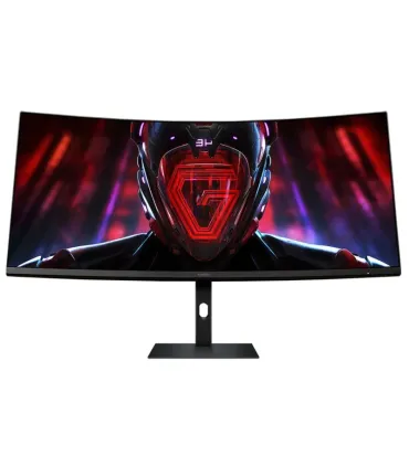 Xiaomi G34WQi Monitor Gaming 34" Curvo LED UltraWide QHD 180Hz FreeSync Premium - Respuesta 1ms - Relacion de Aspecto 21:9 - Ang