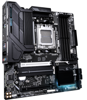 GIGABYTE B850M GAMING X WIFI6E Placa Base - Procesadores AMD Ryzen Serie 9000, VRM Digital 10+2+2 fases, hasta 8200MHz DDR5 (OC.