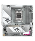 GIGABYTE B850M AORUS ELITE WIFI6E ICE Placa Base - Procesadores AMD Ryzen Serie 9000, 12+2+1 fases VRM digitales, hasta 8200MHz.
