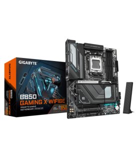 GIGABYTE B850 GAMING X WIFI6E Placa Base - Procesadores AMD Ryzen Serie 9000, VRM digital de 12+2+2 fases, hasta 8200MHz DDR5 (O