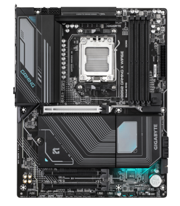GIGABYTE B850 GAMING X WIFI6E Placa Base - Procesadores AMD Ryzen Serie 9000, VRM digital de 12+2+2 fases, hasta 8200MHz DDR5 (O