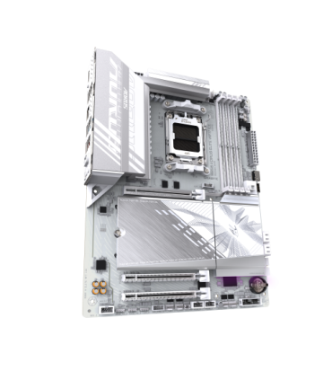 GIGABYTE B850 AORUS ELITE WIFI7 ICE Placa Base - Procesadores AMD Ryzen Serie 9000, VRM digital de 12+2+1 fases, hasta 8200MHz..