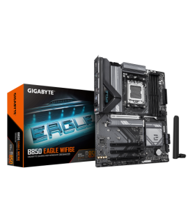 GIGABYTE B850 EAGLE WIFI6E Placa Base - Procesadores AMD Ryzen Serie 9000, VRM digital de 8+2+2 fases, hasta 8200MHz DDR5 (OC..
