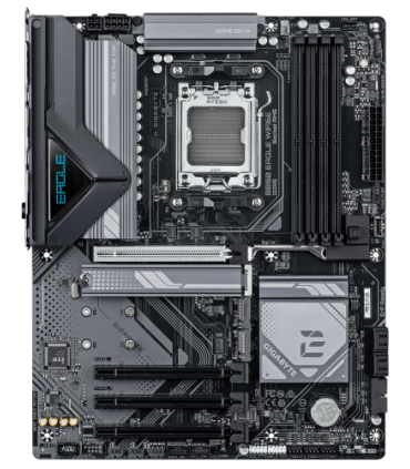 GIGABYTE B850 EAGLE WIFI6E Placa Base - Procesadores AMD Ryzen Serie 9000, VRM digital de 8+2+2 fases, hasta 8200MHz DDR5 (OC..