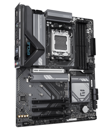 GIGABYTE B850 EAGLE WIFI6E Placa Base - Procesadores AMD Ryzen Serie 9000, VRM digital de 8+2+2 fases, hasta 8200MHz DDR5 (OC..