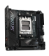 GIGABYTE B850I AORUS PRO Placa Base - Compatible con procesadores AMD Ryzen Serie 9000, VRM digital de 8+2+1 fases, hasta 8400MH